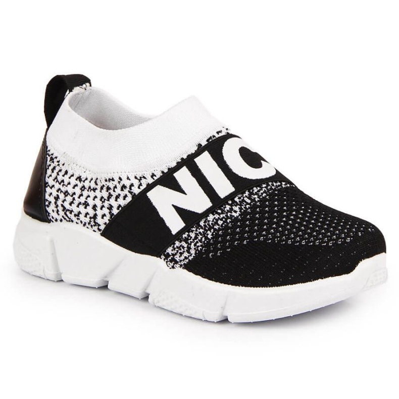 Sports shoes socks McKeylor Jr JAN94B black and white