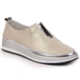 Leather shoes T.Sokolski W SCA153B golden