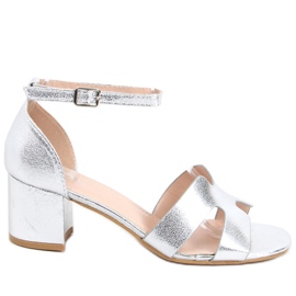 High-heeled sandals from Nabila Silver