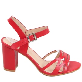 Rania Red high-heeled sandals Rania Red high-heeled sandals