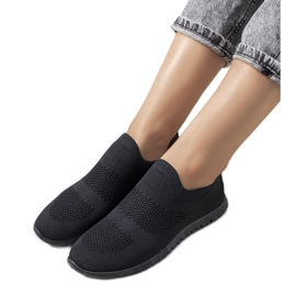 Black Santen sports sneakers Black Santen sports sneakers