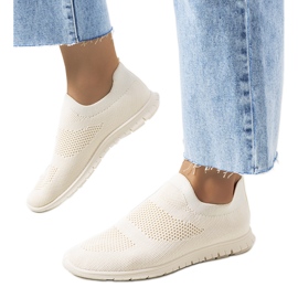 Santen beige sports sneakers