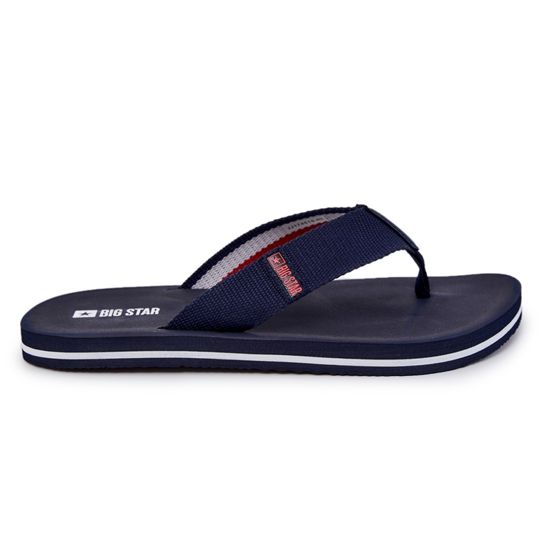 Men's flip-flops Big Star JJ174518 Navy blue Men's flip-flops Big Star JJ174518 Navy blue