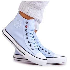 Women's High Sneakers Big Star JJ274209 Blue
