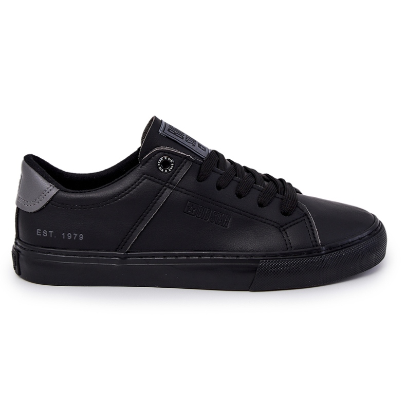 Leather Men's Sneakers Big Star JJ174108 Black