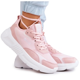 Fashionable Sneakers Sport Shoes Big Star JJ274595 Pink