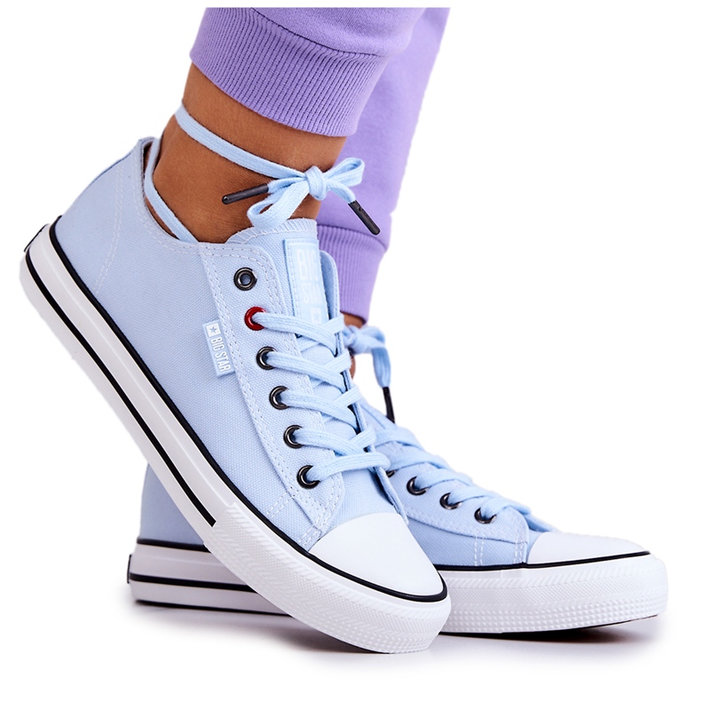 Women's Low Sneakers Big Star JJ274A004 Blue Women's Low Sneakers Big Star JJ274A004 Blue