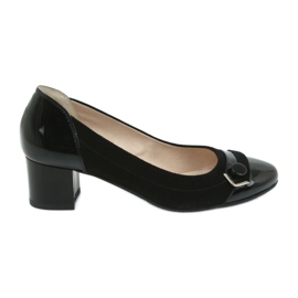 Shoes for women belt Edeo 1900 black
