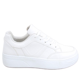 Ikke White Trainers
