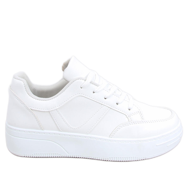 Ikke White Trainers