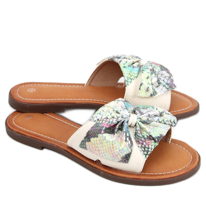 Vors Beige women's slippers