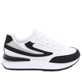 Naila Black women's sports shoes white Naila Black women's sports shoes white