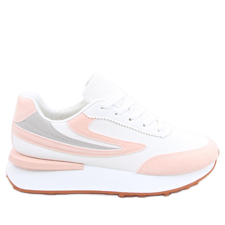 Naila Pink women's sports shoes white