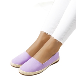 Violet women's espadrilles from Lyndsey purple