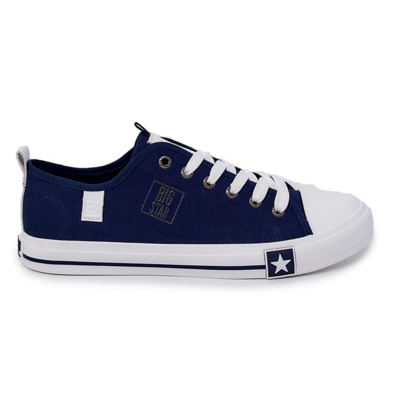 Men's Low Sneakers Big Star JJ174138 Navy Blue Men's Low Sneakers Big Star JJ174138 Navy Blue