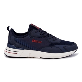 Men's sports shoes Memory Foam Big Star JJ174293 Navy blue