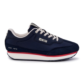 Men's Sneakers Memory Foam Big Star JJ174296 Navy Blue Men's Sneakers Memory Foam Big Star JJ174296 Navy Blue