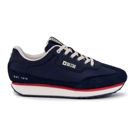 Men's Sneakers Memory Foam Big Star JJ174296 Navy Blue