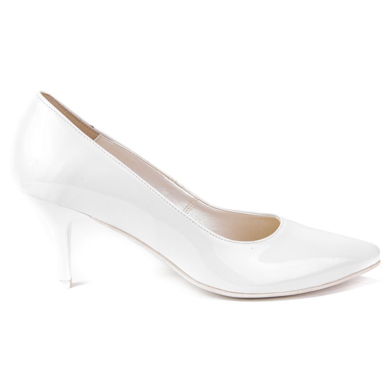 Filippo 2161 White Lacquer Pumps Filippo 2161 White Lacquer Pumps