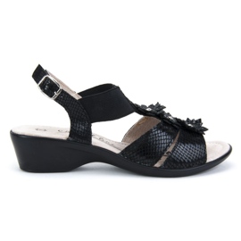 Filippo DS062 / 18 Bk black sandals