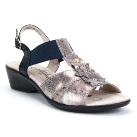 Filippo DS062 / 18 Co Copper Sandals navy blue multicolored