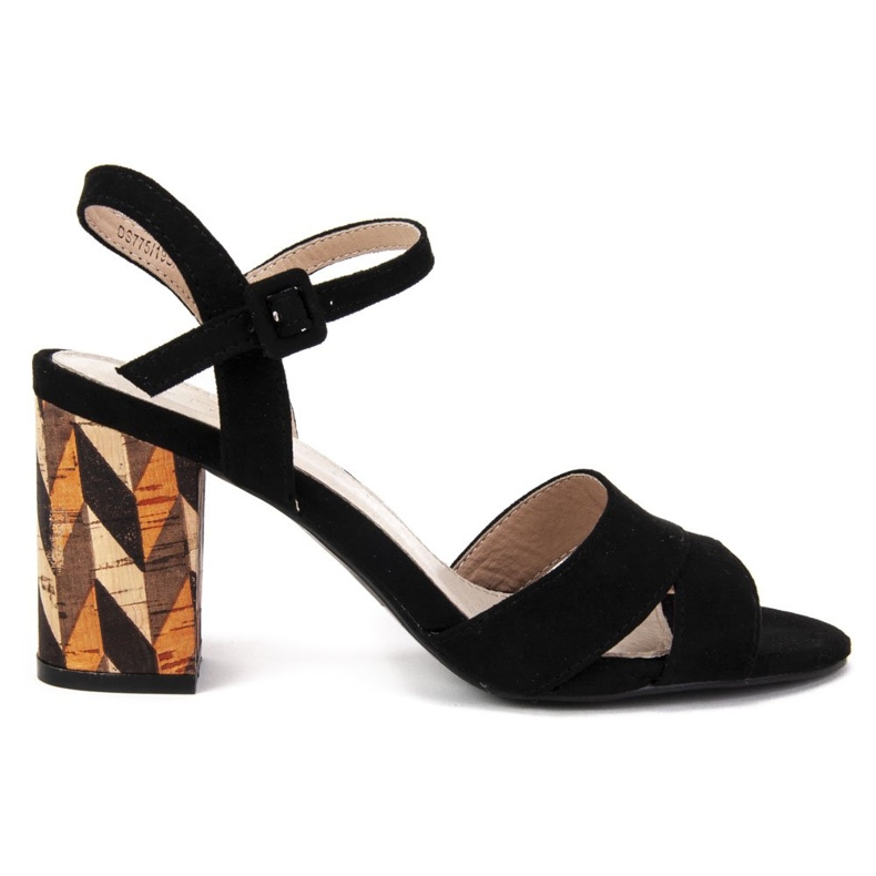 Filippo DS775 / 19 Bk Black sandals