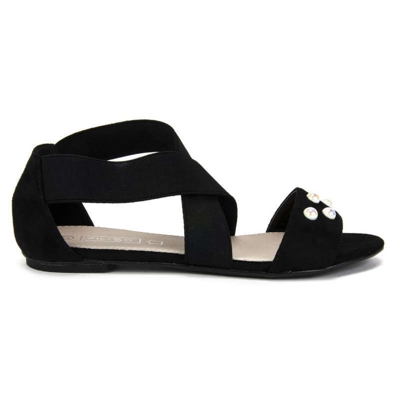 Filippo DS779 / 19 Bk black sandals