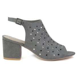 Filippo DS770 / 19 Gr Gray sandals grey