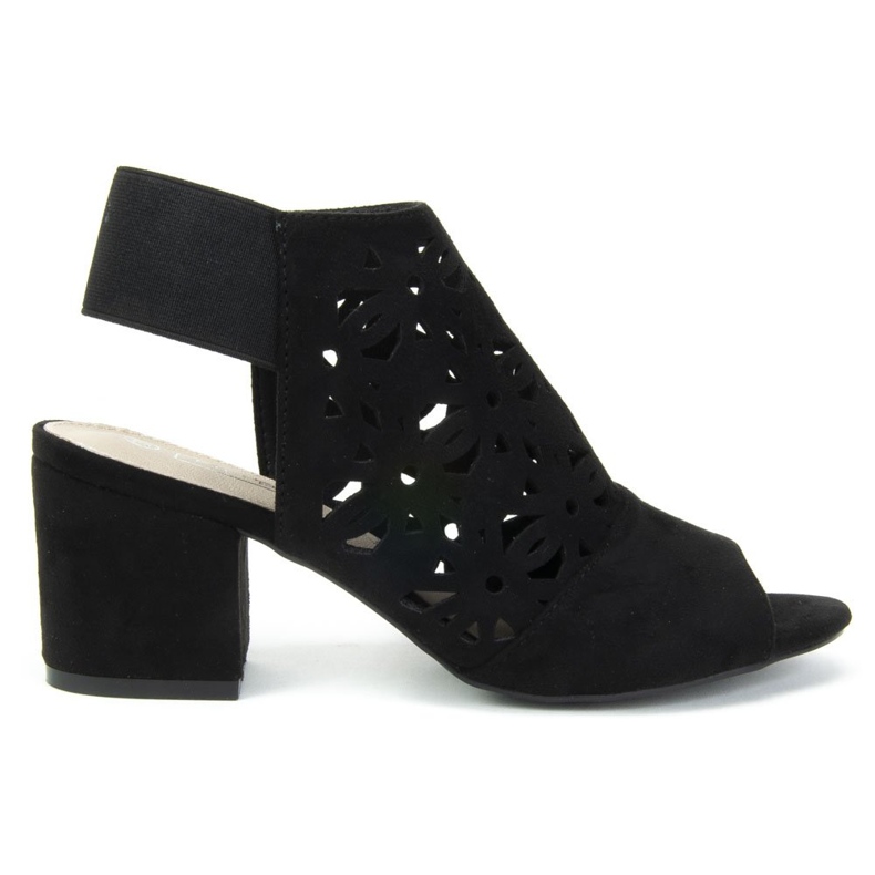 Filippo DS771 / 19 Bk Black sandals