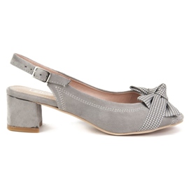 Filippo DS788 / 19 Gr gray sandals grey Filippo DS788 / 19 Gr gray sandals grey
