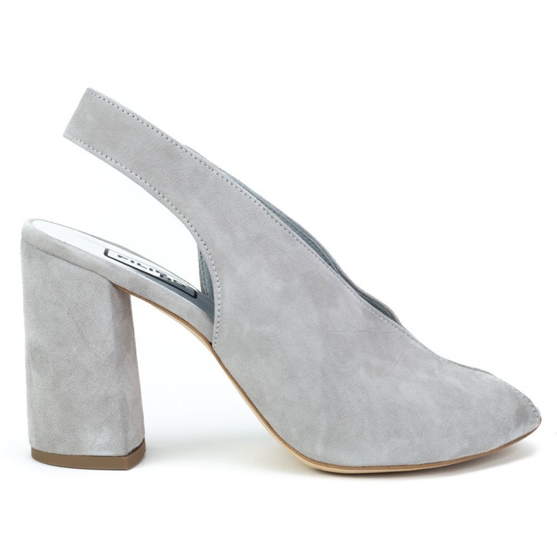 Filippo 1448 Gray Suede Sandals grey
