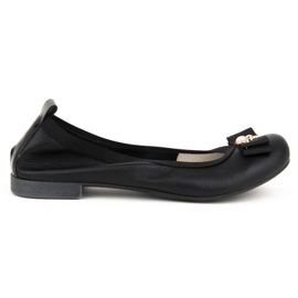 Black Filippo 480 ballerinas