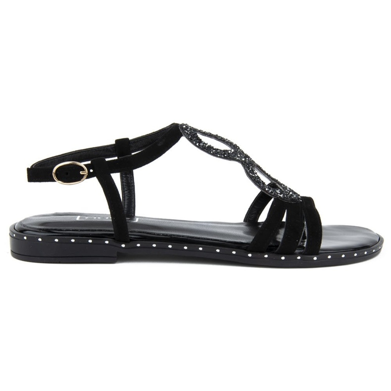 Sandals Filippo 1453N black suede Sandals Filippo 1453N black suede