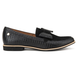 Filippo 04099-61 / 00-1 Black Crocodile Shoes Filippo 04099-61 / 00-1 Black Crocodile Shoes