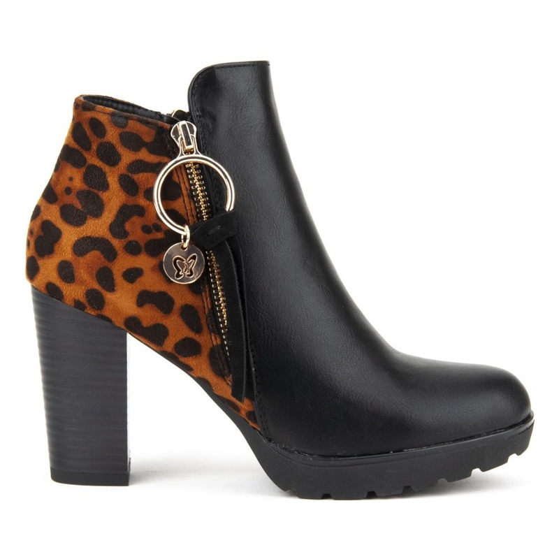 Filippo DBT1007 / 19 Bk Br Black Brown boots