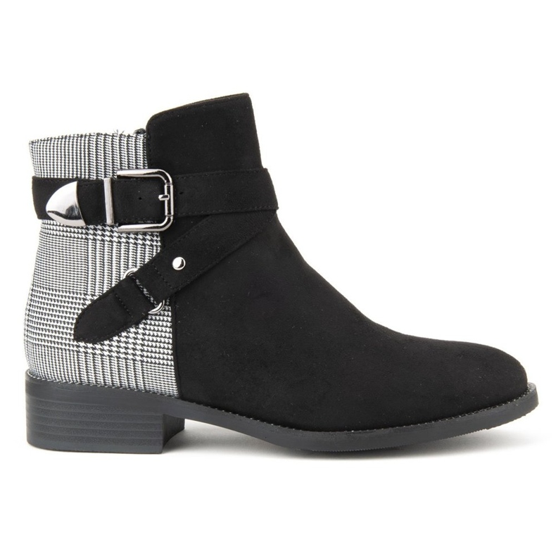Filippo DBT969 / 19 Bk Gr Black boots grey