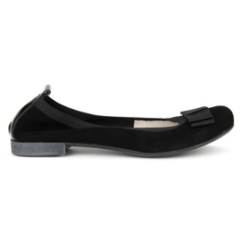 Filippo 480 Black Suede ballerinas Filippo 480 Black Suede ballerinas