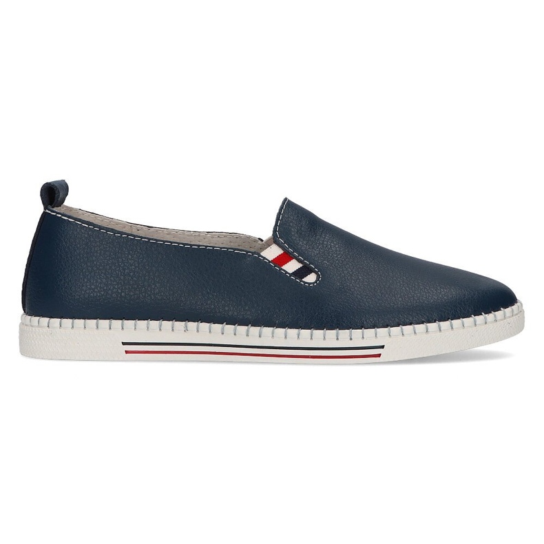 Leather shoes FILIPPO DP066 / 20 Nv navy blue