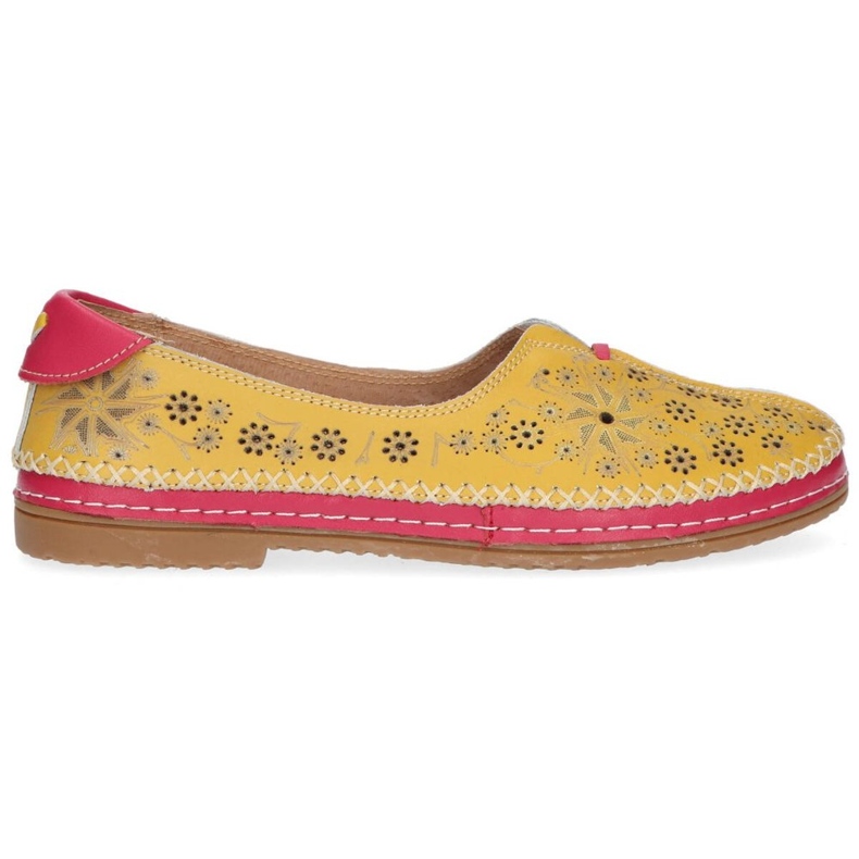 Leather shoes Filippo DP1224 / 20 Yl Yellow