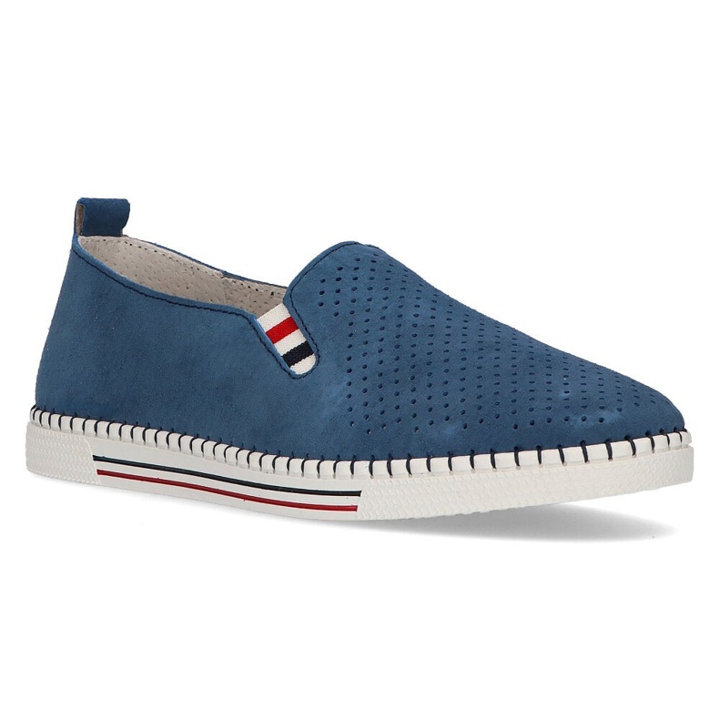 Leather shoes FILIPPO DP1272 / 20 Bl blue