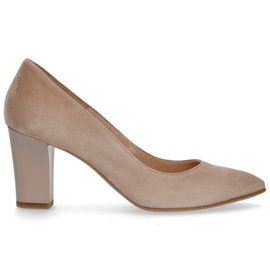 Filippo F637 Beż Natural pumps beige Filippo F637 Beż Natural pumps beige