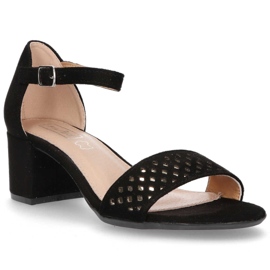 Filippo DS1351 / 20 Bk Black sandals
