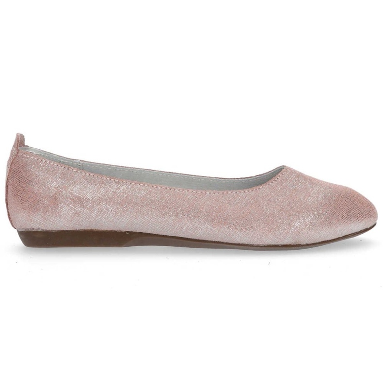 Leather ballerinas Filippo DP1337 / 20 Pi pink