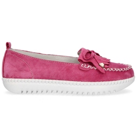 Leather shoes Filippo DP021 / 20 Fh pink