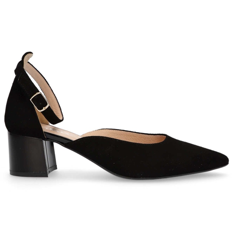 Filippo F272 Black Suede Pumps