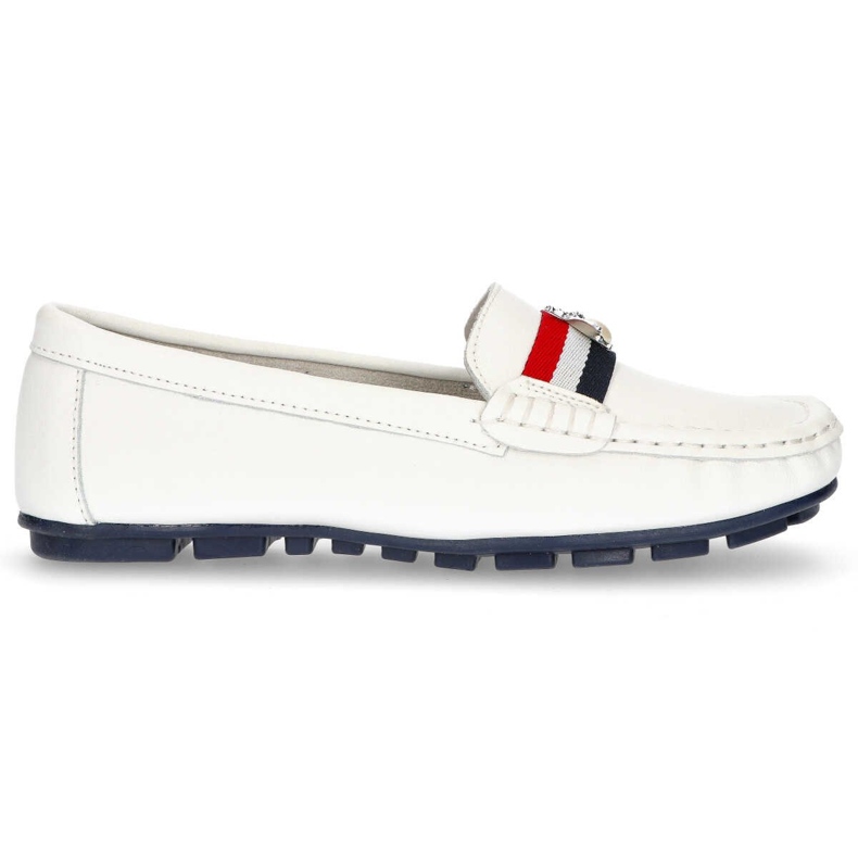 Leather loafers Filippo DP1406 / 20 Wh white