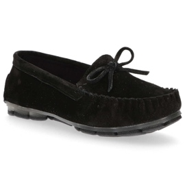 Leather loafers Filippo DP1204 / 20 Bk black