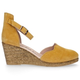 Leather sandals Filippo DS1394 / 20 Yl yellow Leather sandals Filippo DS1394 / 20 Yl yellow