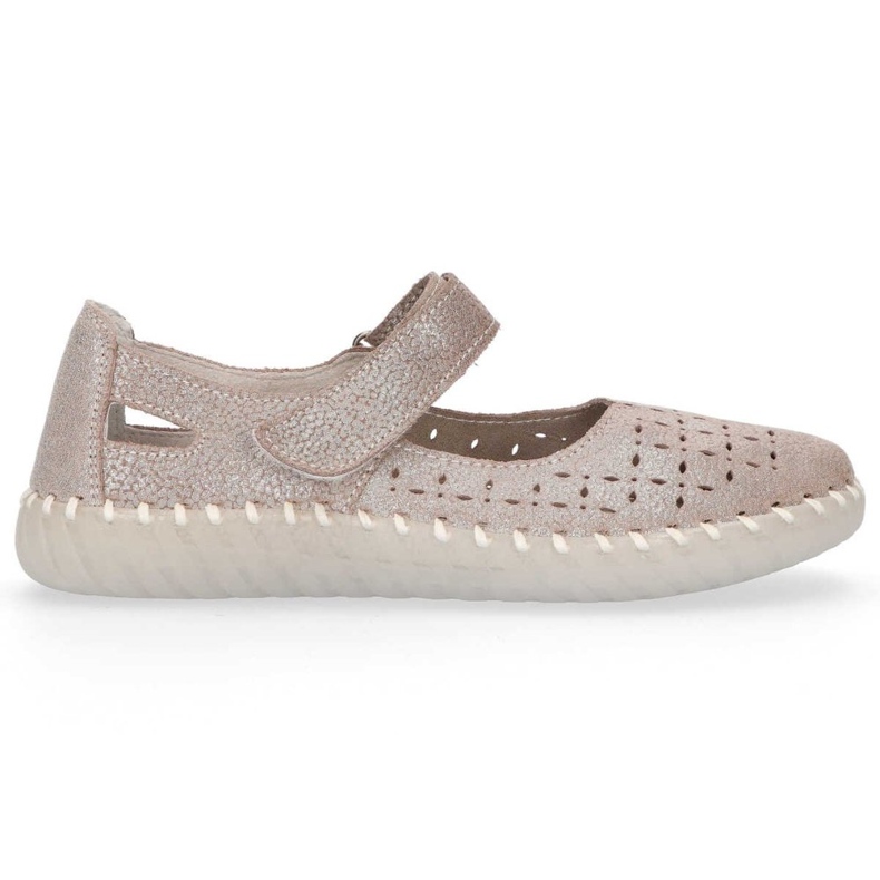 Leather shoes Filippo DP1262 / 20 Si silver