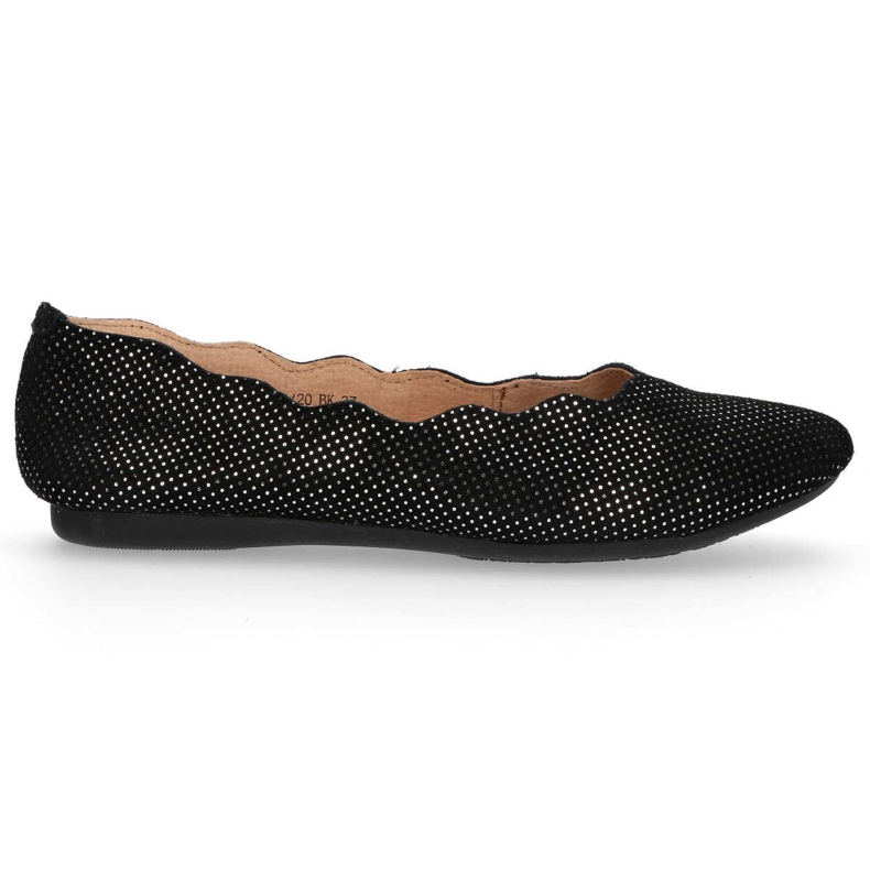 Leather ballerinas Filippo DP1260 / 20 Bk black